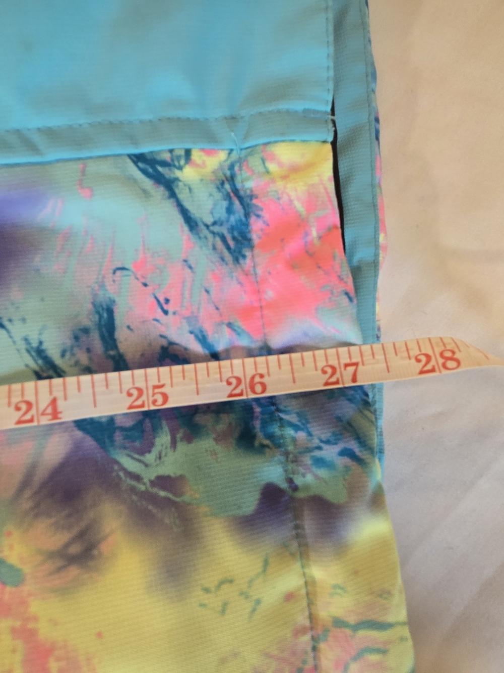 Women's Multicolor Hooded Ski Jacket L Augh So Amazing - Picture 15 of 16